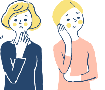 不動産で悩む女性たち